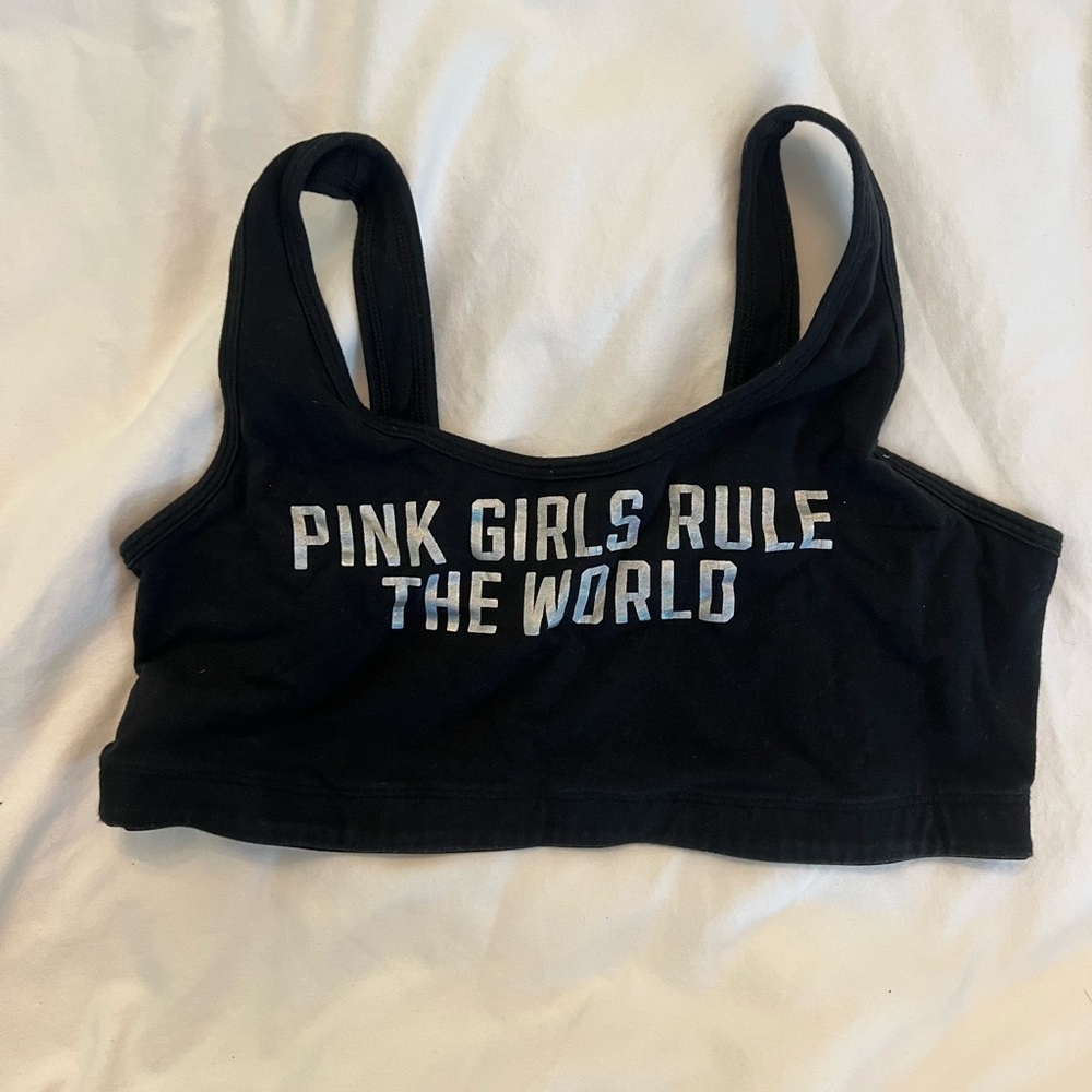 PINK Victoria's Secret Black Top